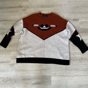 ZARA Western Cowboy sweater